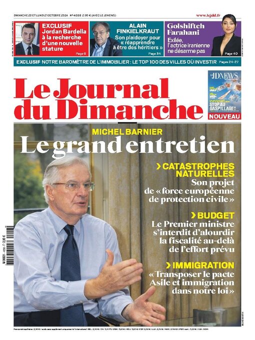 Title details for Le Journal du dimanche by Lagardere Media News - Available